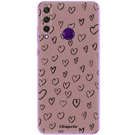 iSaprio Heart Dark - Huawei Y6p - Phone Cover