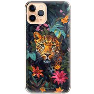 iSaprio Flower Jaguar - iPhone 11 Pro - Phone Cover