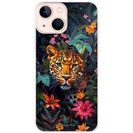 iSaprio Flower Jaguar - iPhone 13 mini - Phone Cover