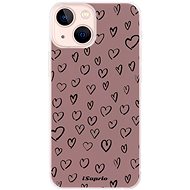 iSaprio Heart Dark - iPhone 13 mini - Phone Cover