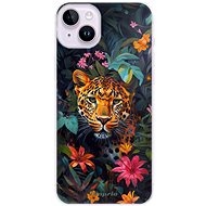 iSaprio Flower Jaguar - iPhone 14 Plus - Phone Cover