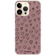 iSaprio Heart Dark - iPhone 14 Pro Max - Phone Cover