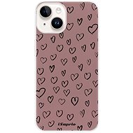 iSaprio Heart Dark - iPhone 15 - Phone Cover