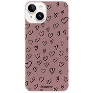 iSaprio Heart Dark - iPhone 15 Plus - Phone Cover