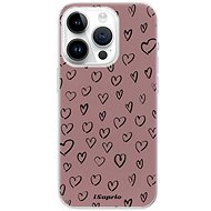 iSaprio Heart Dark - iPhone 15 Pro - Phone Cover