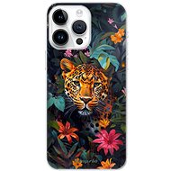iSaprio Flower Jaguar - iPhone 15 Pro Max - Phone Cover
