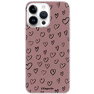 iSaprio Heart Dark - iPhone 15 Pro Max - Phone Cover