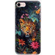 iSaprio Flower Jaguar - iPhone 7 / 8 - Phone Cover