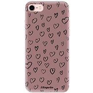 iSaprio Heart Dark - iPhone 7 / 8 - Phone Cover