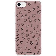 iSaprio Heart Dark - iPhone SE 2020 / SE 2020 - Phone Cover