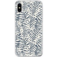 iSaprio Blue Palms - iPhone X - Phone Cover