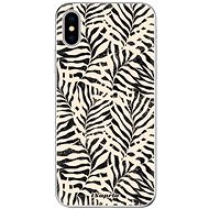 iSaprio Dark Palms - iPhone X - Phone Cover