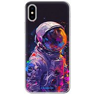 iSaprio Neon Astronaut - iPhone X - Phone Cover