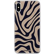 iSaprio Zebra Black - iPhone X - Phone Cover