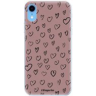 iSaprio Heart Dark - iPhone Xr - Phone Cover