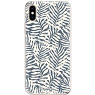 iSaprio Blue Palms - iPhone XS - Phone Cover