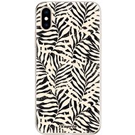 iSaprio Dark Palms - iPhone XS - Phone Cover
