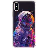 iSaprio Neon Astronaut - iPhone XS - Phone Cover