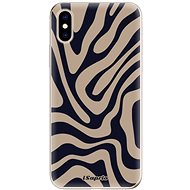 iSaprio Zebra Black - iPhone XS - Phone Cover