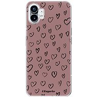 iSaprio Heart Dark - Nothing Phone (1) - Phone Cover