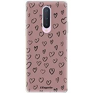 iSaprio Heart Dark - OnePlus 8 - Phone Cover