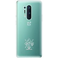 iSaprio čiré pouzdro - Elements - OnePlus 8 Pro - Phone Cover