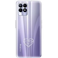 iSaprio Clear Case - Digital Love - Realme 8i - Phone Cover