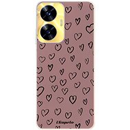 iSaprio Heart Dark - Realme C55 - Phone Cover