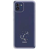 iSaprio clear case - Scorpio - Samsung Galaxy A03 - Phone Cover