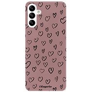 iSaprio Heart Dark - Samsung Galaxy A04s - Phone Cover