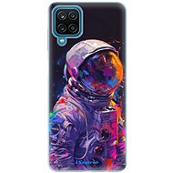 iSaprio Neon Astronaut - Samsung Galaxy A12 - Phone Cover