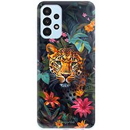 iSaprio Flower Jaguar - Samsung Galaxy A13 - Phone Cover
