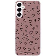 iSaprio Heart Dark - Samsung Galaxy A14 / A14 5G - Phone Cover