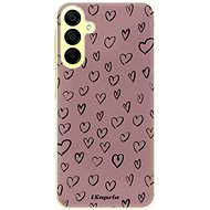 iSaprio Heart Dark - Samsung Galaxy A15 / A15 5G - Phone Cover