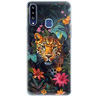 iSaprio Flower Jaguar - Samsung Galaxy A20s - Phone Cover