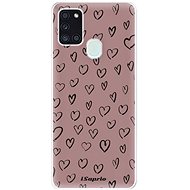 iSaprio Heart Dark - Samsung Galaxy A21s - Phone Cover