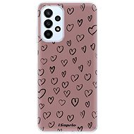 iSaprio Heart Dark - Samsung Galaxy A23 / A23 5G - Phone Cover
