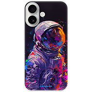 iSaprio Neon Astronaut pro iPhone 16 - Phone Cover