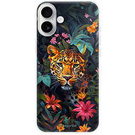 iSaprio Flower Jaguar pro iPhone 16 Plus - Phone Cover