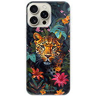 iSaprio Flower Jaguar pro iPhone 16 Pro Max - Phone Cover