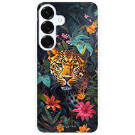 iSaprio Flower Jaguar for Samsung Galaxy S25 - Phone Cover