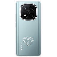 iSaprio Clear case - Digital Love for Xiaomi Redmi Note 14 Pro 5G/14 Pro+ 5G - Phone Cover