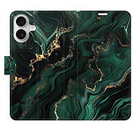 iSaprio Flip pouzdro Emerald 02 pro iPhone 16 - Phone Case