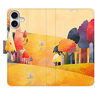 iSaprio Flip pouzdro Autumn Forest pro iPhone 16 Plus - Phone Case