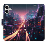 iSaprio Flip pouzdro Modern City pro iPhone 16 Plus - Phone Case