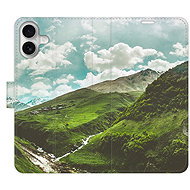 iSaprio Flip pouzdro Mountain Valley pro iPhone 16 Plus - Phone Case