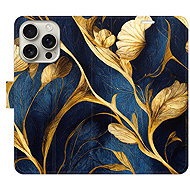 iSaprio Flip pouzdro GoldBlue pro iPhone 16 Pro - Phone Case