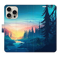 iSaprio Flip Case Magical Landscape for iPhone 16 Pro - Phone Case