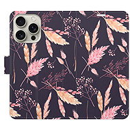 iSaprio Flip pouzdro Ornamental Flowers 02 pro iPhone 16 Pro - Phone Case