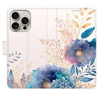 iSaprio Flip Case Ornamental Flowers 03 for iPhone 16 Pro - Phone Case